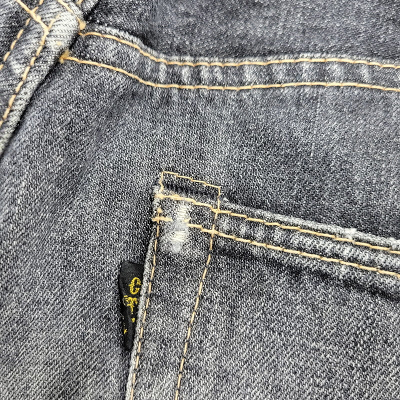 【中古品】【メンズ】 COOTIE クーティー BUTTON FLY SELVEDGE BLACK DENIM PANTS ボタンフライ セルビッジ ブラックデニムパンツ 153-261008-as-18-izu サイズ：L カラー：ブラック 万代Net店