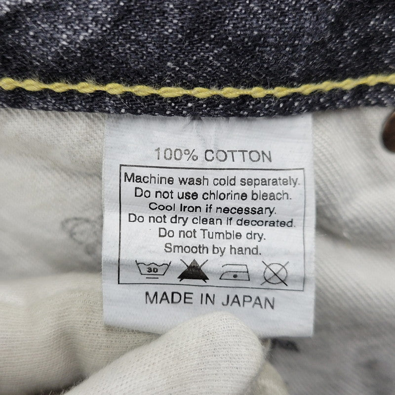 【中古品】【メンズ】 COOTIE クーティー BUTTON FLY SELVEDGE BLACK DENIM PANTS ボタンフライ セルビッジ ブラックデニムパンツ 153-261008-as-18-izu サイズ：L カラー：ブラック 万代Net店
