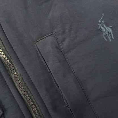 【中古美品】【メンズ】 POLO RALPH LAUREN ポロ・ラルフローレン MNPOKNI16823817 HYBRID FLEECE JACKET ハイブリッド フリース ジャケット アウター 147-261005-cs-10-izu サイズ：L カラー：ネイビー 万代Net店