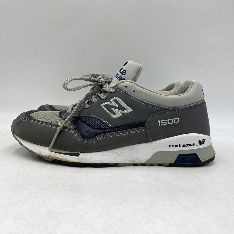 【中古品】【メンズ】 NEW BALANCE ニューバランス M1500UKG イングランド製 スニーカー 靴 162-261006-sm-19-izu サイズ：UK7 1/2 カラー：グレー 万代Net店