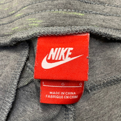 【中古品】【メンズ】 NIKE ナイキ 545344-091 TECH FLEECE LONG PANT テック フリース ロング パンツ ボトムス 159-261008-kh-10-izu サイズ：L カラー：グレー×ライトグリーン系 万代Net店