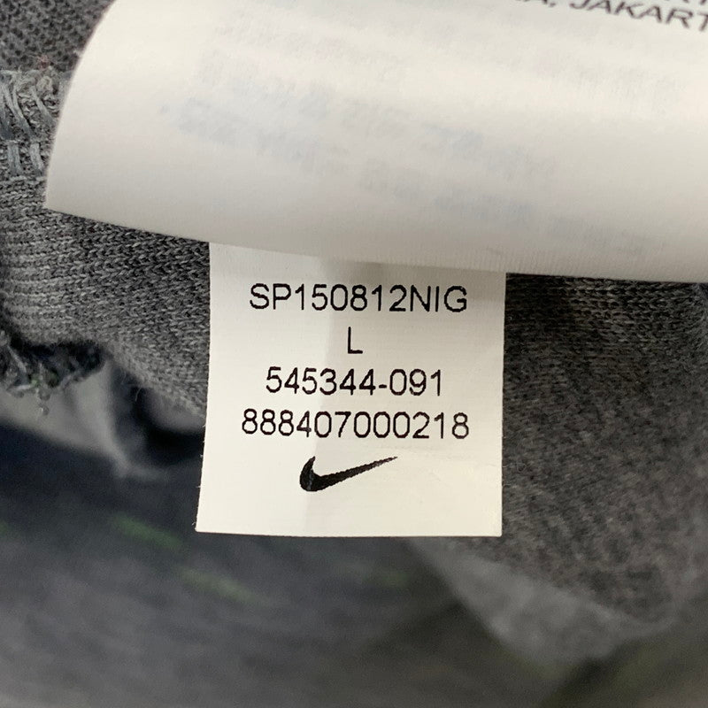 【中古品】【メンズ】 NIKE ナイキ 545344-091 TECH FLEECE LONG PANT テック フリース ロング パンツ ボトムス 159-261008-kh-10-izu サイズ：L カラー：グレー×ライトグリーン系 万代Net店