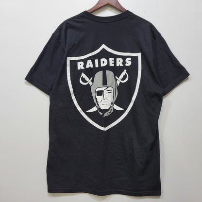 【中古品】【メンズ】 SUPREME シュプリーム×NFL エヌエフエル×RAIDERS レイダース 19SS '47 POCKET TEE ポケット Tシャツ トップス 半袖 149-261005-cs-11-izu サイズ：L カラー：ブラック 万代Net店