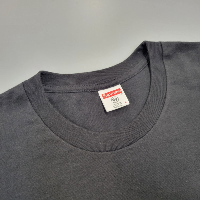 【中古品】【メンズ】 SUPREME シュプリーム×NFL エヌエフエル×RAIDERS レイダース 19SS '47 POCKET TEE ポケット Tシャツ トップス 半袖 149-261005-cs-11-izu サイズ：L カラー：ブラック 万代Net店