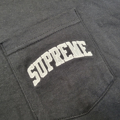 【中古品】【メンズ】 SUPREME シュプリーム×NFL エヌエフエル×RAIDERS レイダース 19SS '47 POCKET TEE ポケット Tシャツ トップス 半袖 149-261005-cs-11-izu サイズ：L カラー：ブラック 万代Net店
