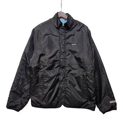 【中古品】【メンズ】 SUPREME シュプリーム 19FW REVERSIBLE BANDANA FLEECE JACKET リバーシブル バンダナ フリース ジャケット アウター 149-261005-cs-12-izu サイズ：L カラー：ライトブルー×ブラック 万代Net店