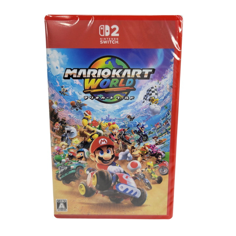 【中古美品】 【未開封】【ゲーム】マリオカート ワールド CERO区分_A 全年齢対象 Nintendo Switch 2 任天堂 スイッチ2 ソフト 029-261004-as-11-izu 万代Net店