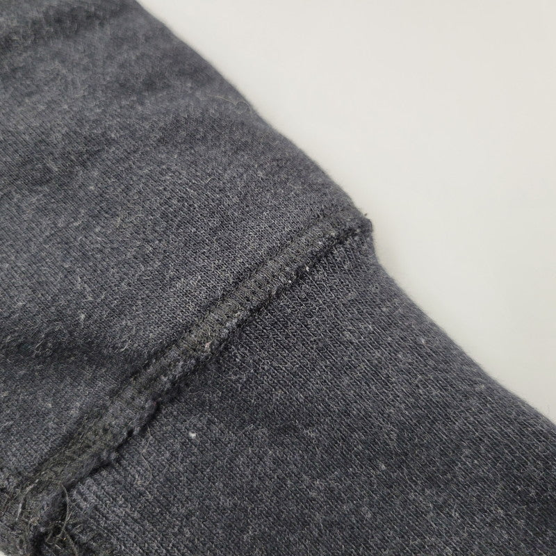 【中古品】【メンズ】 EVISU エヴィス LOGO SWEATSHIRT ロゴ スウェットシャツ トップス 145-261011-kh-14-izu サイズ：38 カラー：ブラック 万代Net店