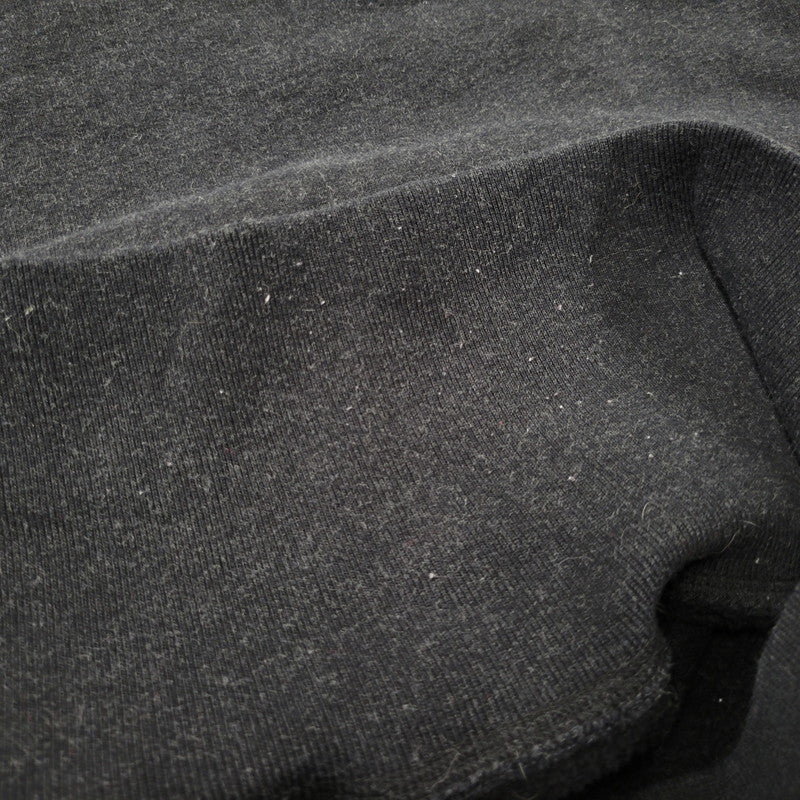 【中古品】【メンズ】 EVISU エヴィス LOGO SWEATSHIRT ロゴ スウェットシャツ トップス 145-261011-kh-14-izu サイズ：38 カラー：ブラック 万代Net店