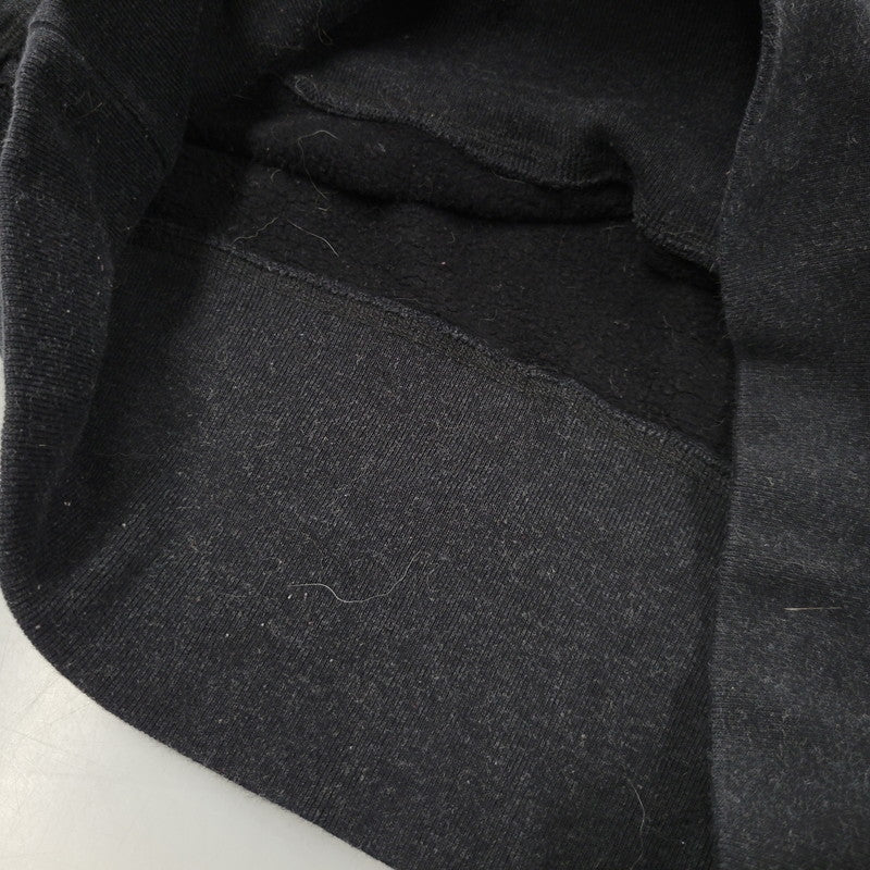 【中古品】【メンズ】 EVISU エヴィス LOGO SWEATSHIRT ロゴ スウェットシャツ トップス 145-261011-kh-14-izu サイズ：38 カラー：ブラック 万代Net店
