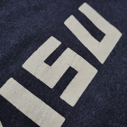 【中古品】【メンズ】 EVISU エヴィス LOGO SWEATSHIRT ロゴ スウェットシャツ トップス 145-261011-kh-14-izu サイズ：38 カラー：ブラック 万代Net店