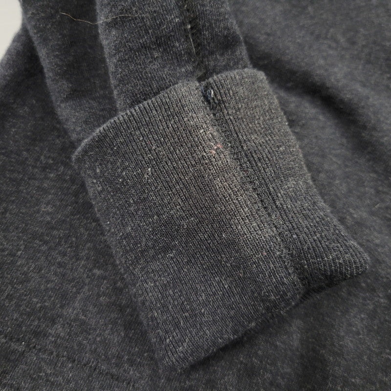 【中古品】【メンズ】 EVISU エヴィス LOGO SWEATSHIRT ロゴ スウェットシャツ トップス 145-261011-kh-14-izu サイズ：38 カラー：ブラック 万代Net店