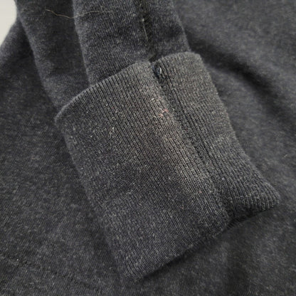 【中古品】【メンズ】 EVISU エヴィス LOGO SWEATSHIRT ロゴ スウェットシャツ トップス 145-261011-kh-14-izu サイズ：38 カラー：ブラック 万代Net店