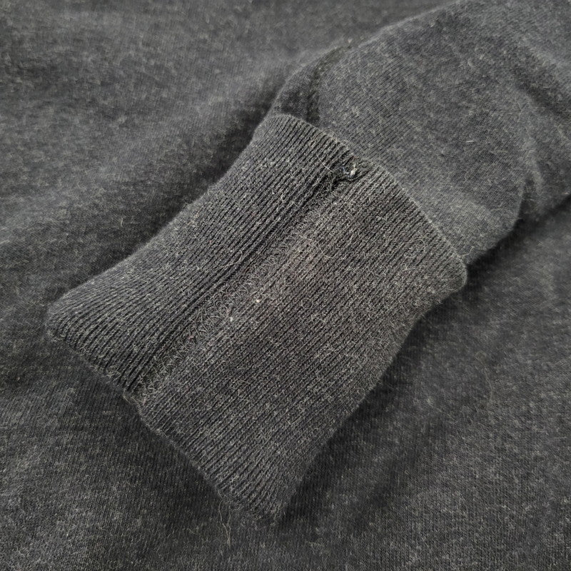 【中古品】【メンズ】 EVISU エヴィス LOGO SWEATSHIRT ロゴ スウェットシャツ トップス 145-261011-kh-14-izu サイズ：38 カラー：ブラック 万代Net店