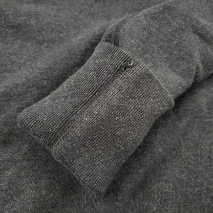 【中古品】【メンズ】 EVISU エヴィス LOGO SWEATSHIRT ロゴ スウェットシャツ トップス 145-261011-kh-14-izu サイズ：38 カラー：ブラック 万代Net店