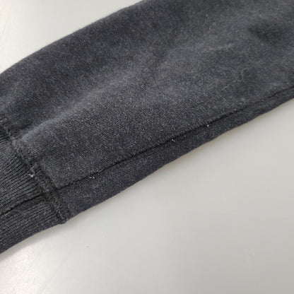 【中古品】【メンズ】 EVISU エヴィス LOGO SWEATSHIRT ロゴ スウェットシャツ トップス 145-261011-kh-14-izu サイズ：38 カラー：ブラック 万代Net店