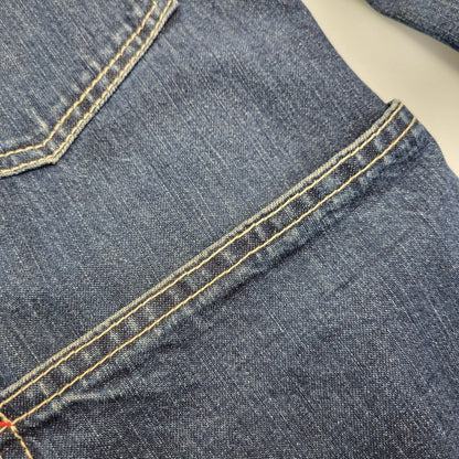 【中古品】【メンズ】 HYSTERIC GLAMOUR ヒステリックグラマー 2AB-4910 KLNKY JEANS DENIM COVER ALL デニム カバーオール アウター 140-261005-cs-01-izu サイズ：F カラー：インディゴ 万代Net店