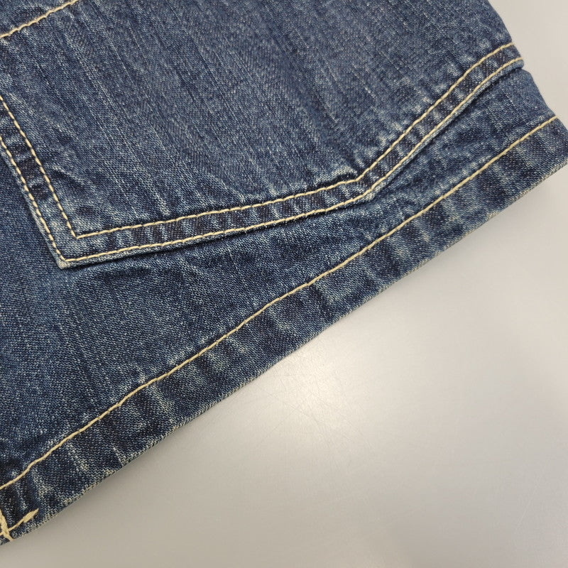 【中古品】【メンズ】 HYSTERIC GLAMOUR ヒステリックグラマー 2AB-4910 KLNKY JEANS DENIM COVER ALL デニム カバーオール アウター 140-261005-cs-01-izu サイズ：F カラー：インディゴ 万代Net店