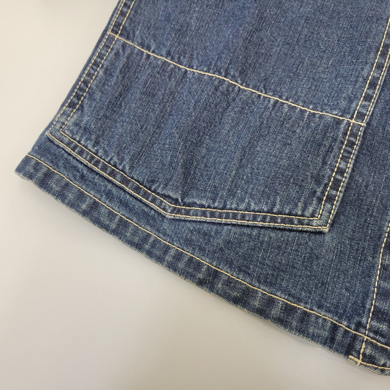 【中古品】【メンズ】 HYSTERIC GLAMOUR ヒステリックグラマー 2AB-4910 KLNKY JEANS DENIM COVER ALL デニム カバーオール アウター 140-261005-cs-01-izu サイズ：F カラー：インディゴ 万代Net店