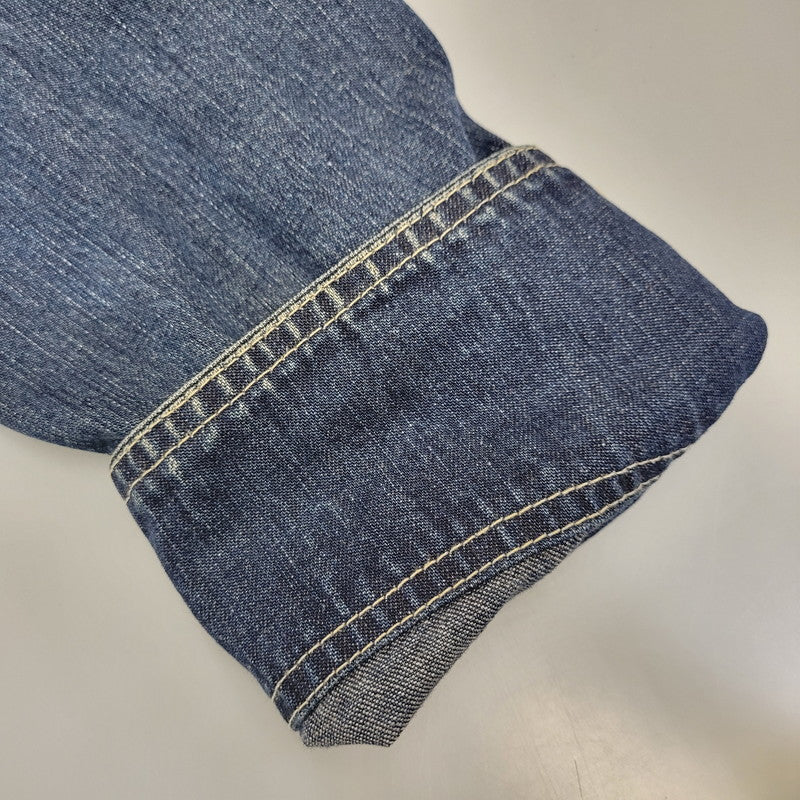 【中古品】【メンズ】 HYSTERIC GLAMOUR ヒステリックグラマー 2AB-4910 KLNKY JEANS DENIM COVER ALL デニム カバーオール アウター 140-261005-cs-01-izu サイズ：F カラー：インディゴ 万代Net店