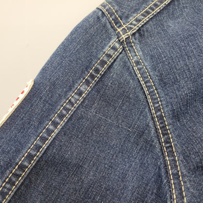 【中古品】【メンズ】 HYSTERIC GLAMOUR ヒステリックグラマー 2AB-4910 KLNKY JEANS DENIM COVER ALL デニム カバーオール アウター 140-261005-cs-01-izu サイズ：F カラー：インディゴ 万代Net店