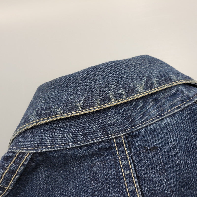 【中古品】【メンズ】 HYSTERIC GLAMOUR ヒステリックグラマー 2AB-4910 KLNKY JEANS DENIM COVER ALL デニム カバーオール アウター 140-261005-cs-01-izu サイズ：F カラー：インディゴ 万代Net店