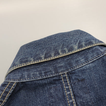 【中古品】【メンズ】 HYSTERIC GLAMOUR ヒステリックグラマー 2AB-4910 KLNKY JEANS DENIM COVER ALL デニム カバーオール アウター 140-261005-cs-01-izu サイズ：F カラー：インディゴ 万代Net店