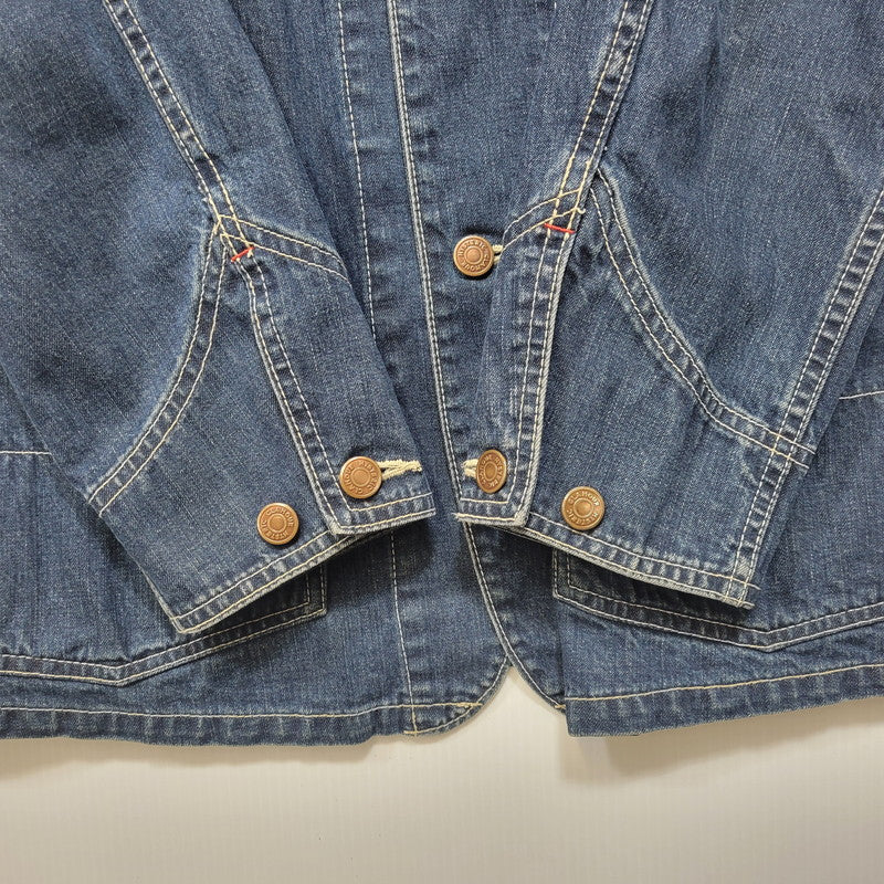 【中古品】【メンズ】 HYSTERIC GLAMOUR ヒステリックグラマー 2AB-4910 KLNKY JEANS DENIM COVER ALL デニム カバーオール アウター 140-261005-cs-01-izu サイズ：F カラー：インディゴ 万代Net店