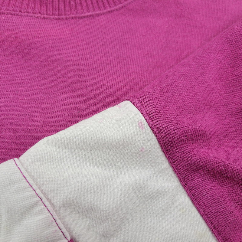 【中古品】【メンズ】 NIKE ナイキ SWEATSHIRT スウェット トレーナー ポルトガル製 紺タグ 146-261008-as-16-izu サイズ：L カラー：ピンク系 万代Net店
