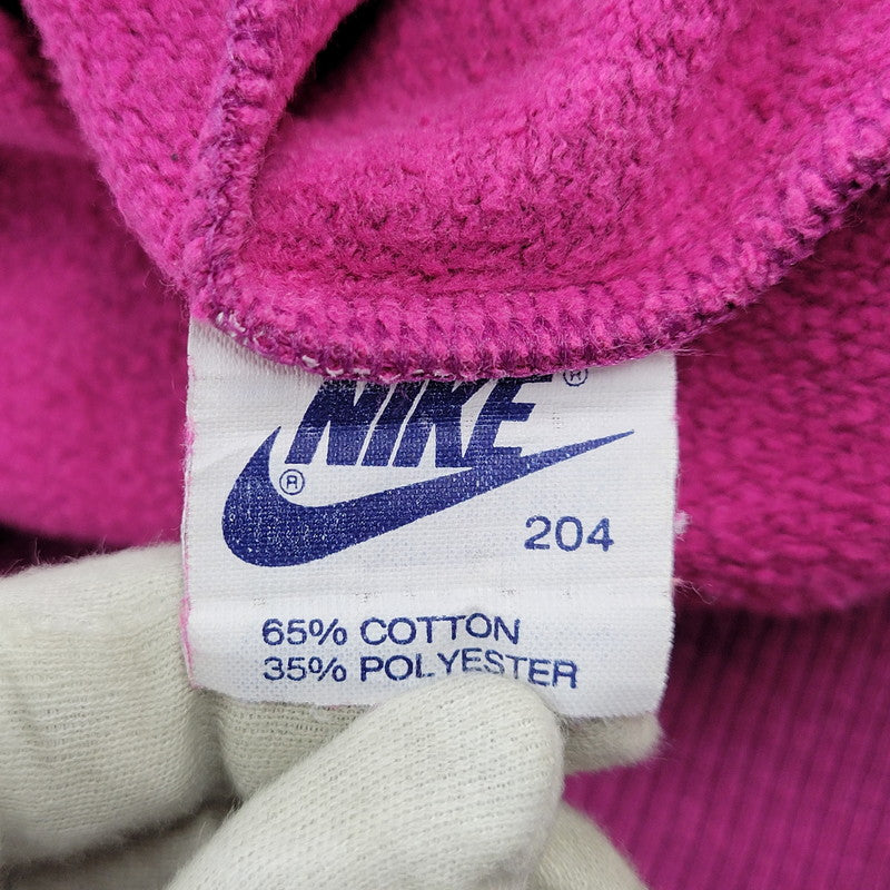 【中古品】【メンズ】 NIKE ナイキ SWEATSHIRT スウェット トレーナー ポルトガル製 紺タグ 146-261008-as-16-izu サイズ：L カラー：ピンク系 万代Net店