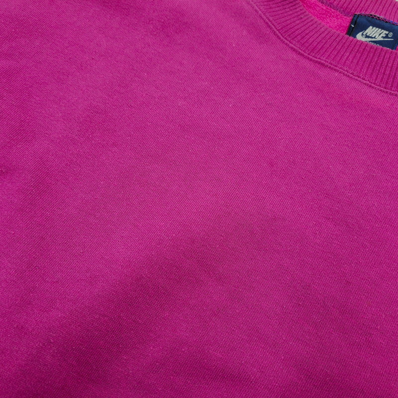 【中古品】【メンズ】 NIKE ナイキ SWEATSHIRT スウェット トレーナー ポルトガル製 紺タグ 146-261008-as-16-izu サイズ：L カラー：ピンク系 万代Net店
