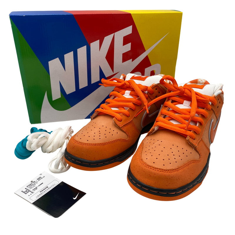 【中古美品】【メンズ】 NIKE SB ナイキエスビー× CONCEPTS コンセプト FD8776-800 DUNK LOW ダンク ロウ SP スニーカー シューズ 靴 160-261006-ya-18-izu サイズ：28cm カラー：ORANGE FROST/ELECTORO ORANGE 万代Net店