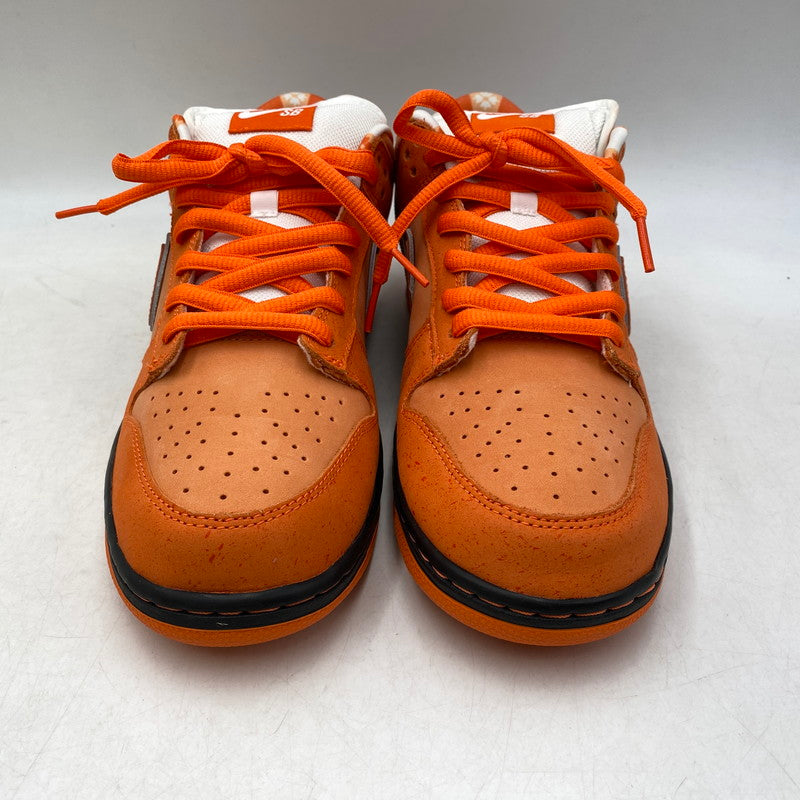 【中古美品】【メンズ】 NIKE SB ナイキエスビー× CONCEPTS コンセプト FD8776-800 DUNK LOW ダンク ロウ SP スニーカー シューズ 靴 160-261006-ya-18-izu サイズ：28cm カラー：ORANGE FROST/ELECTORO ORANGE 万代Net店