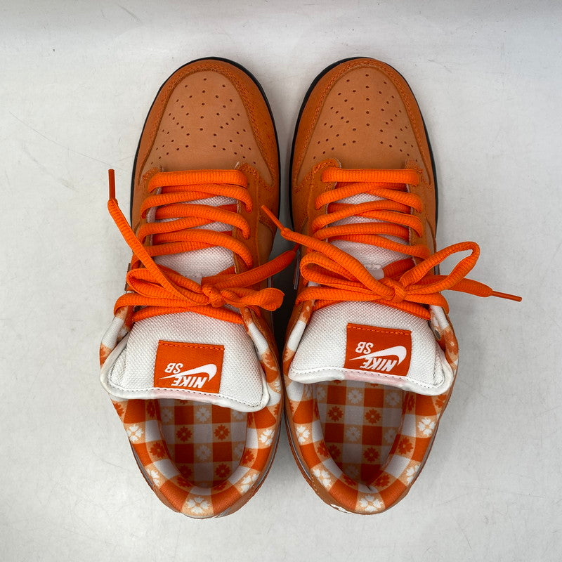 【中古美品】【メンズ】 NIKE SB ナイキエスビー× CONCEPTS コンセプト FD8776-800 DUNK LOW ダンク ロウ SP スニーカー シューズ 靴 160-261006-ya-18-izu サイズ：28cm カラー：ORANGE FROST/ELECTORO ORANGE 万代Net店