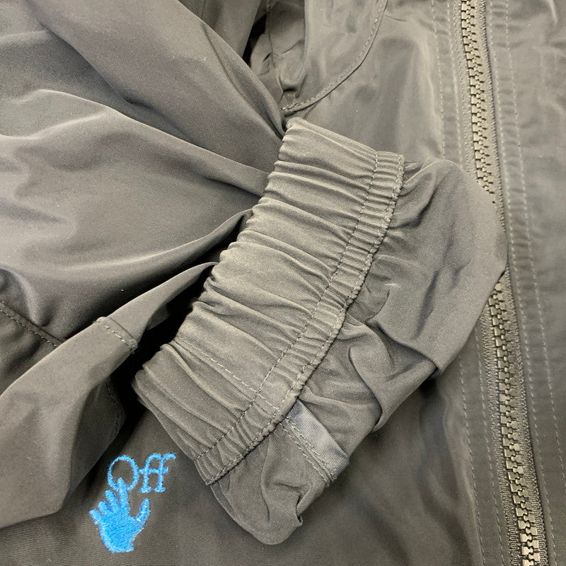 【中古品】【メンズ】 OFF-WHITE オフホワイト × NIKE ナイキ DN1705-010 TRACK SUIT トラック スーツ トップス 142-261006-sm-13-izu サイズ：L カラー：ブラック 万代Net店