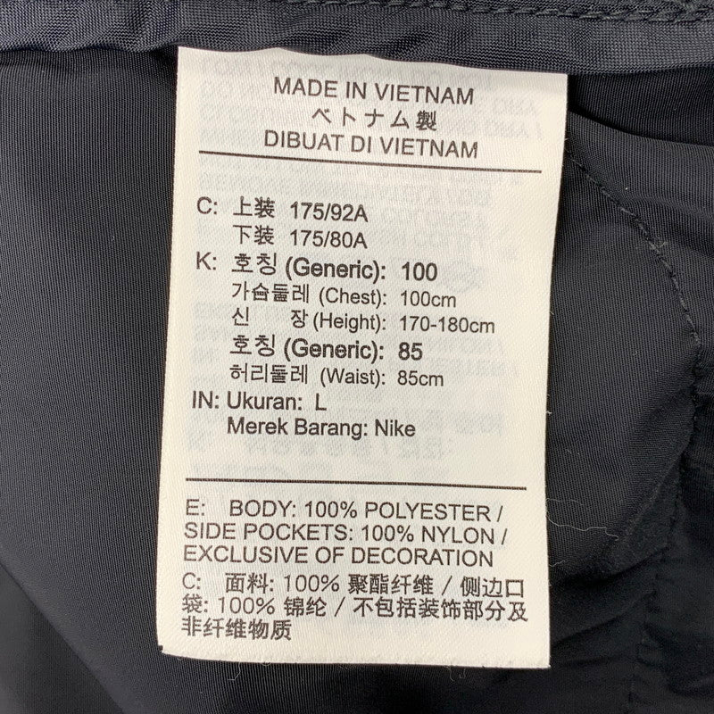【中古品】【メンズ】 OFF-WHITE オフホワイト × NIKE ナイキ DN1705-010 TRACK SUIT トラック スーツ トップス 142-261006-sm-13-izu サイズ：L カラー：ブラック 万代Net店
