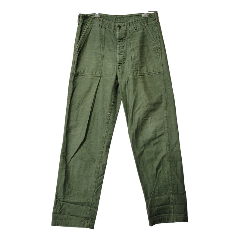 【中古品】【メンズ】 ORSLOW オアスロウ BAKER PANTS ベイカー パンツ ボトムス ズボン 156-261006-cs-11-izu サイズ：JPN XL カラー：オリーブ 万代Net店