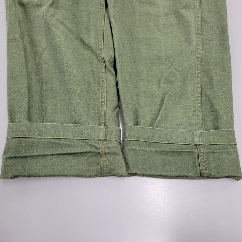 【中古品】【メンズ】 ORSLOW オアスロウ BAKER PANTS ベイカー パンツ ボトムス ズボン 156-261006-cs-11-izu サイズ：JPN XL カラー：オリーブ 万代Net店