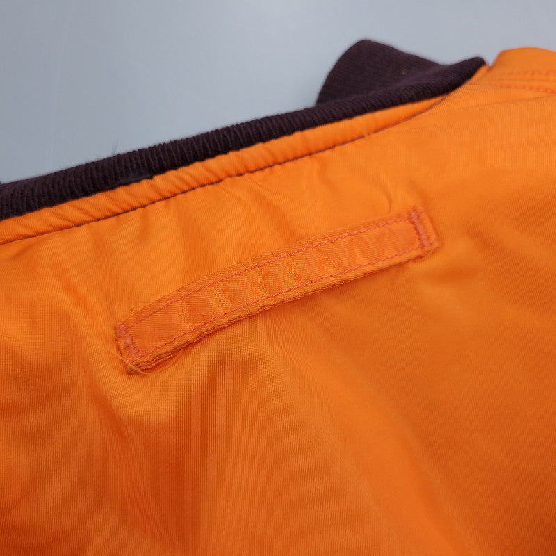 【中古品】【メンズ】 ALPHA INDUSTRIES アルファ インダストリーズ DSA100-69-C-0123 68年復刻 MA-1 FLIGHT JACKET フライト ジャケット アウター 145-261006-cs-04-izu サイズ：M カラー：ネイビー/オレンジ 万代Net店