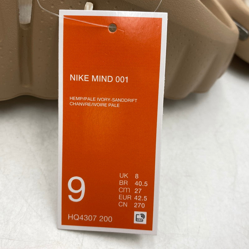 【中古美品】【メンズ】 NIKE ナイキ HQ4307-200 MIND マインド 001 MULES ミュール シューズ 靴 160-261006-ya-17-izu サイズ：27cm カラー：EPHEDRA SANDDRIFT PALE IVORY 万代Net店