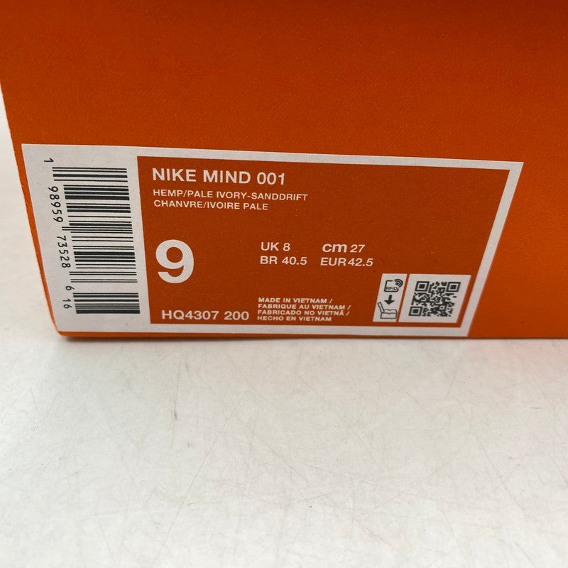 【中古美品】【メンズ】 NIKE ナイキ HQ4307-200 MIND マインド 001 MULES ミュール シューズ 靴 160-261006-ya-17-izu サイズ：27cm カラー：EPHEDRA SANDDRIFT PALE IVORY 万代Net店