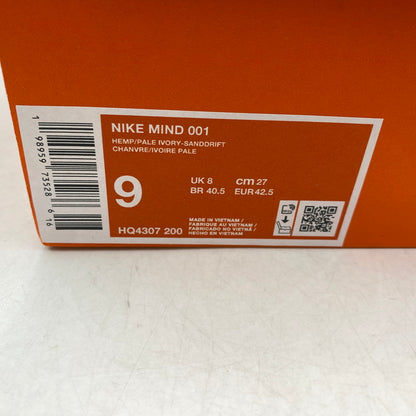 【中古美品】【メンズ】 NIKE ナイキ HQ4307-200 MIND マインド 001 MULES ミュール シューズ 靴 160-261006-ya-17-izu サイズ：27cm カラー：EPHEDRA SANDDRIFT PALE IVORY 万代Net店