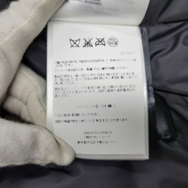 【中古品】【メンズ】 CANADA GOOSE カナダグース EDIFICE別注 3481JMB CRESTON クレストン アウター 141-261006-cs-05-izu サイズ：M カラー：ネイビー 万代Net店