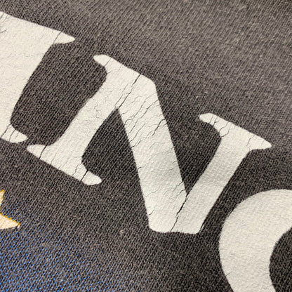 【中古品】【メンズ】 3D EMBLEM エンブレム USA製 両シングル 90S ANIMAL SS TEE アニマル ショートスリープ Tシャツ トップス 半袖 146-261006-ya-11-izu サイズ：XL カラー：チャコール 万代Net店