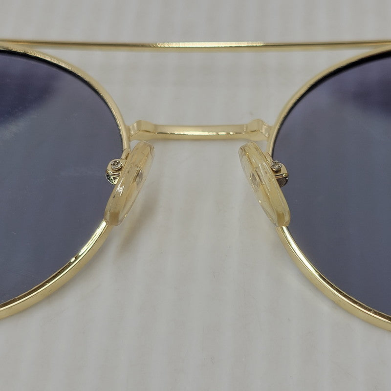 【中古品】【メンズ/レディース】 BAGARCH バガーチ MIRROR LLOYD SUNGLASS ミラー ロイド サングラス 203-261011-as-08-izu サイズ：53□23-138 カラー：ゴールド 万代Net店