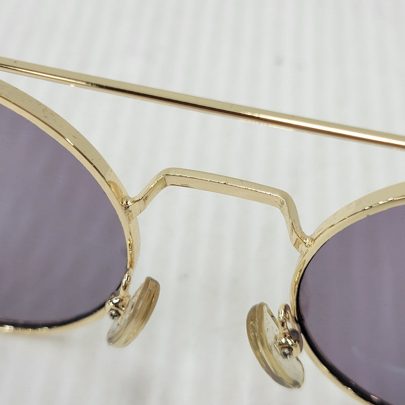 【中古品】【メンズ/レディース】 BAGARCH バガーチ MIRROR LLOYD SUNGLASS ミラー ロイド サングラス 203-261011-as-08-izu サイズ：53□23-138 カラー：ゴールド 万代Net店