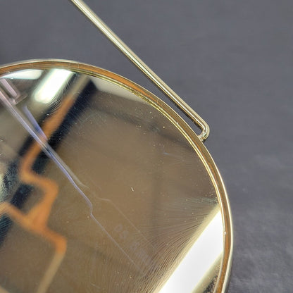 【中古品】【メンズ/レディース】 BAGARCH バガーチ MIRROR LLOYD SUNGLASS ミラー ロイド サングラス 203-261011-as-08-izu サイズ：53□23-138 カラー：ゴールド 万代Net店