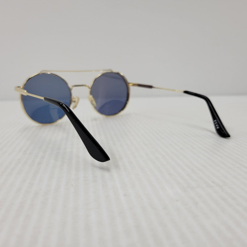 【中古品】【メンズ/レディース】 BAGARCH バガーチ MIRROR LLOYD SUNGLASS ミラー ロイド サングラス 203-261011-as-08-izu サイズ：53□23-138 カラー：ゴールド 万代Net店