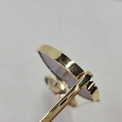 【中古品】【メンズ/レディース】 BAGARCH バガーチ MIRROR LLOYD SUNGLASS ミラー ロイド サングラス 203-261011-as-08-izu サイズ：53□23-138 カラー：ゴールド 万代Net店