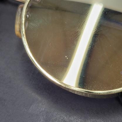 【中古品】【メンズ/レディース】 BAGARCH バガーチ MIRROR LLOYD SUNGLASS ミラー ロイド サングラス 203-261011-as-08-izu サイズ：53□23-138 カラー：ゴールド 万代Net店